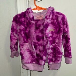 Juicy Couture Purple tie dye jogging suit 💜